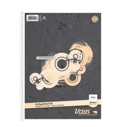 Spirálfüzet A/4 80lap kockás Kollegblock Ursus 