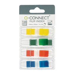 Öntap.oldaljelölő feles 12x43mm 4x35lap Q-Connect KF03631
