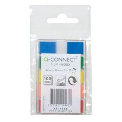Öntap.oldaljelölő feles 12,5x43mm 5x20lap Q-Connect KF14966