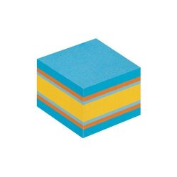   Post-it 2051-B 51 × 51 mm, 400 lap öntap. mini kocka  kiegyensúlyozott színek