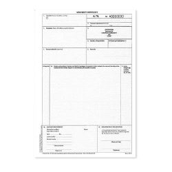 Szállítási bizonyítvány (Török)