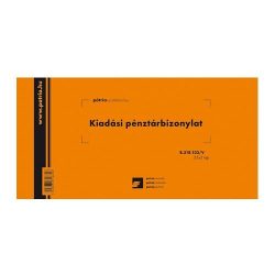 Kiadási pénztárbizonylat 25x2lap B.318-103/V Pátria