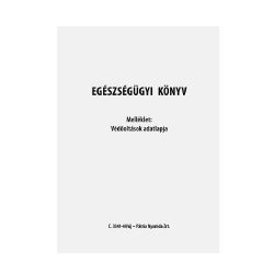 Egészségügyi könyv 123x170mm C.3341-49/UJ