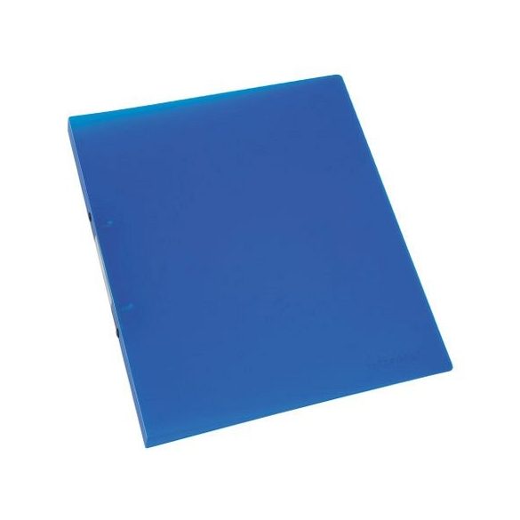 Gyűrűskönyv A/4 4gyűrűs 20mm Standard PP Q-Connect kék