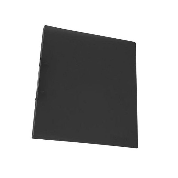 Gyűrűskönyv A/4 4gyűrűs 20mm Standard PP Q-Connect fekete