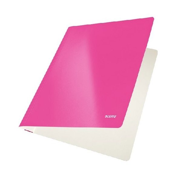 Gyorsfűző karton Leitz lakkfényű - rózsaszín