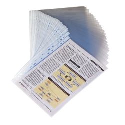 Genotherm A/4 lefűzhető víztiszta 100 mikron KF14841