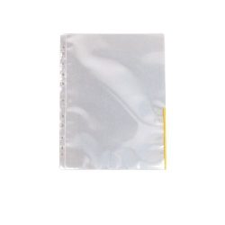 Genotherm A/4 lefűzhető színes szélű 105mikron sárga