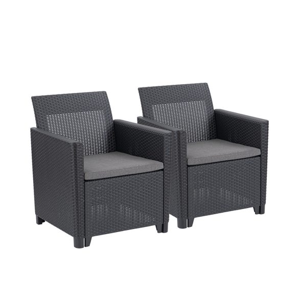 Claire duo műrattan kerti fotel