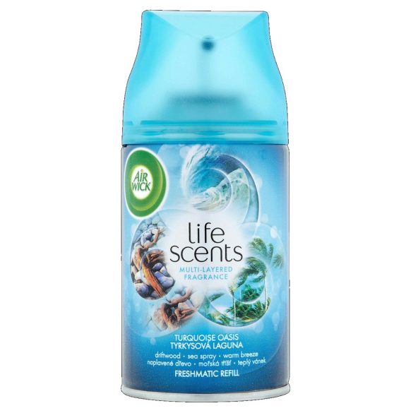 AirWick Freshmatic Life Scents légfrissítő spray utántöltő 250 ml Türkiz Oázis