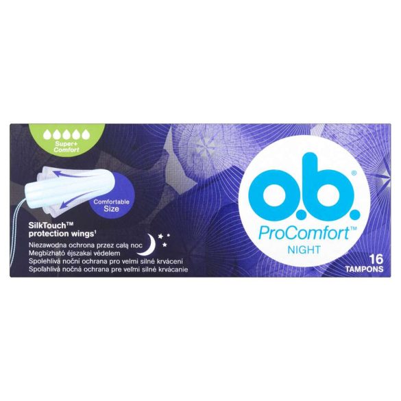 o.b. tampon 16 db ProComfort NIGHT Super Plus (5 db/#)