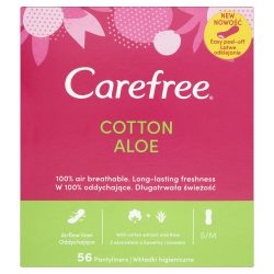 Carefree tisztasági betét 56 db Cotton Feel Normal Aloe