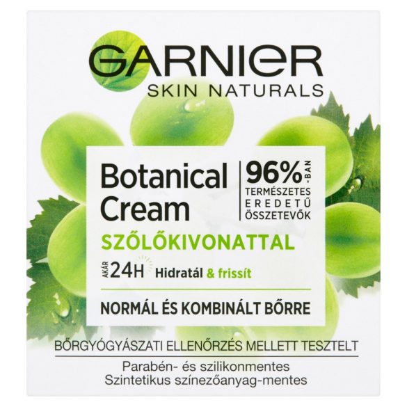 GARNIER Skin Naturals Botanical Krém Szőlő Kivonattal 50 ml