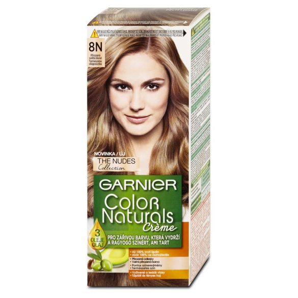 GARNIER Color Naturals Hajfesték 8 Természetes Világosszőke