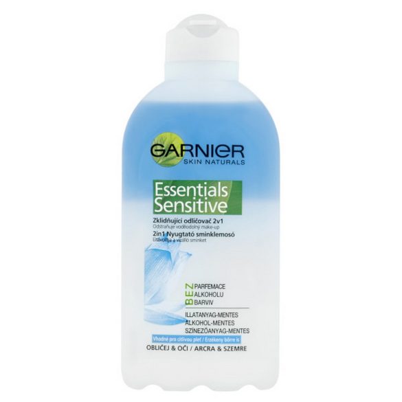 GARNIER Skin Naturals Essential Sensitive 2in1 2 Fázisú Lemosó 200 ml