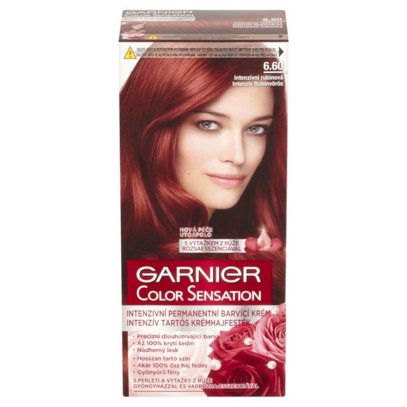 GARNIER Color Sensation Hajfesték 6.6 Intenzív Rubinvörös