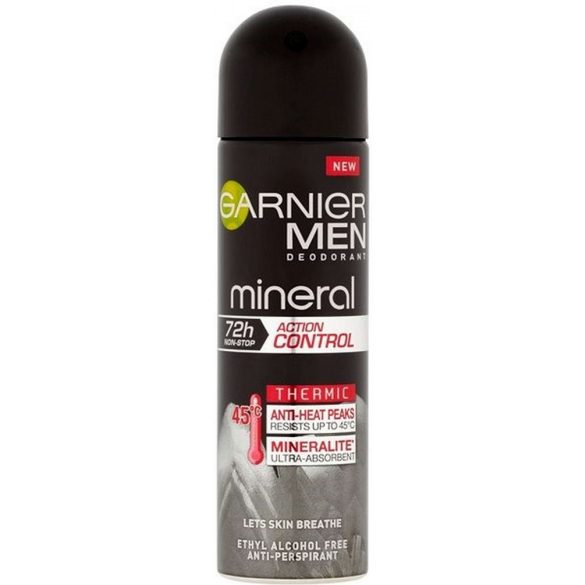 GARNIER MEN Mineral Deo Spray 150 ml Invisible 72h