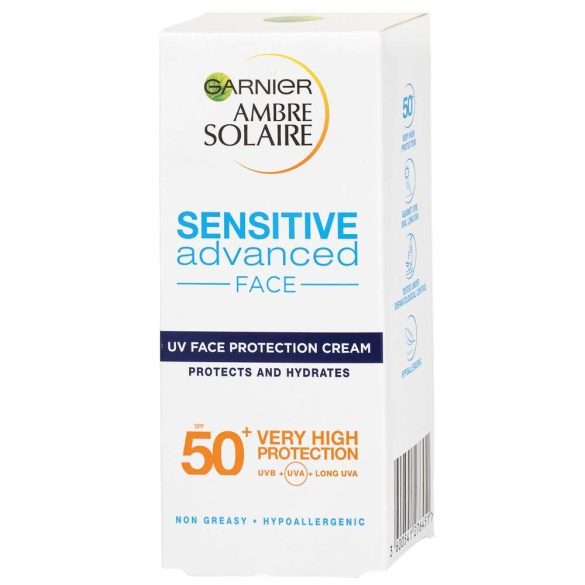 AMBRE SOLAIRE SPF50+ Sensitive naptej arcra 50 ml