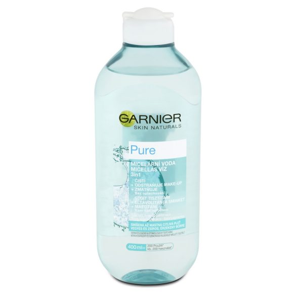 GARNIER Skin Naturals Micellás Víz 400 ml Pure Probl Bőrre 3in1