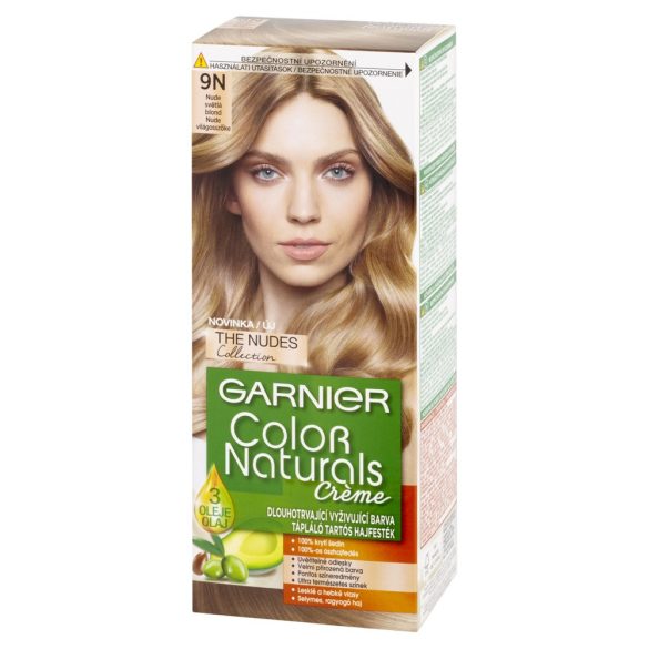 GARNIER Color Naturals Hajfesték 9N Nude Világosszőke