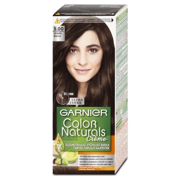 GARNIER Color Naturals Hajfesték Frozen 5.00 Barna