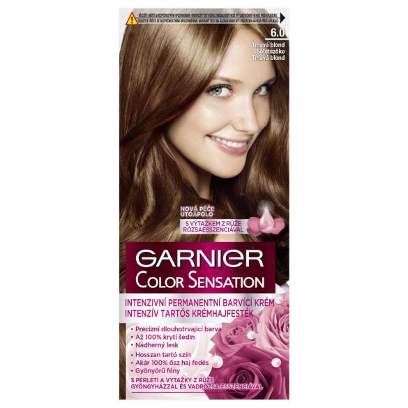 GARNIER Color Sensation Hajfesték 6.0 Dark Blond