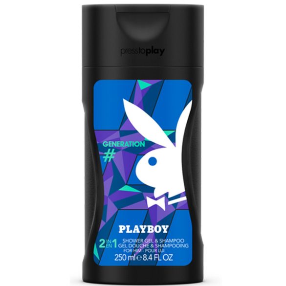 Playboy Man tusfürdő&sampon 2in1 250 ml Generation