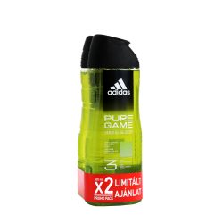 ADIDAS Férfi Tusfürdő DUO 2x400 ml Pure Game