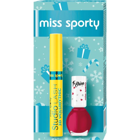 MISS SPORTY ajándékcsomag (Spirál + Körömlakk)
