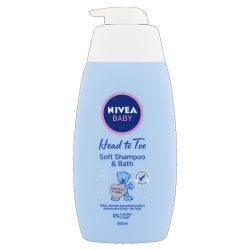 NIVEA BABY babasampon és fürdető 500 ml