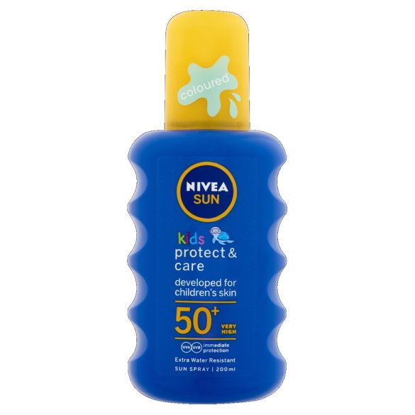 NIVEA SUN FF50+ Kids Hidratáló Gyermek Napozó Spray 200 ml