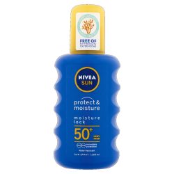 NIVEA SUN FF50+ Protect&Moisture Spray 200 ml
