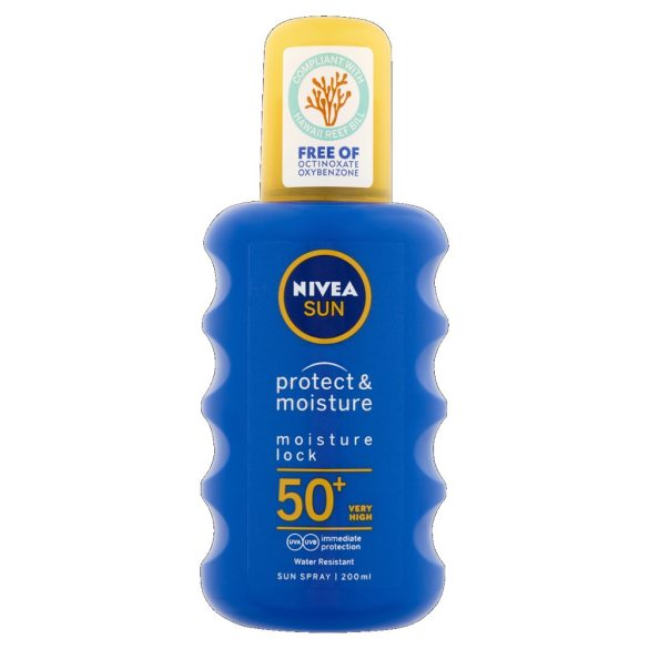 NIVEA SUN FF50+ Protect&Moisture Spray 200 ml