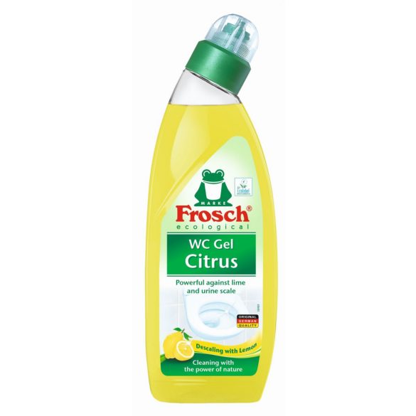 FROSCH WC tisztító gél citromos 750 ml