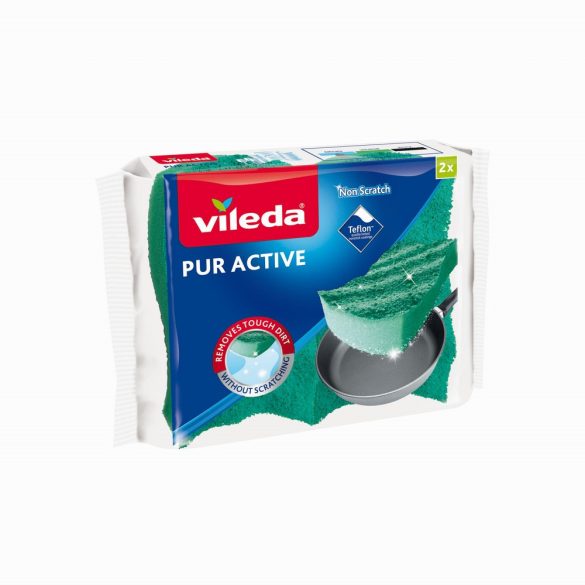 VILEDA Pur Active mosogatószivacs 2 db