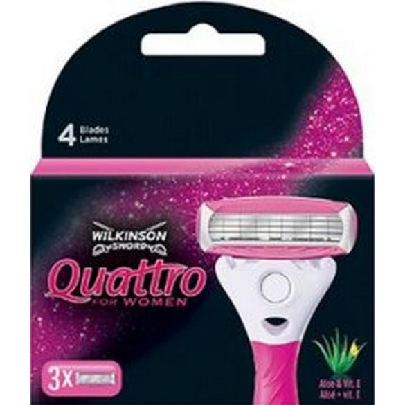 Wilkinson Quattro női borotvabetét 3 db