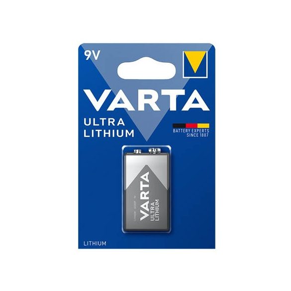 Elem Varta Professional Líthium 9V 1db 6122301401