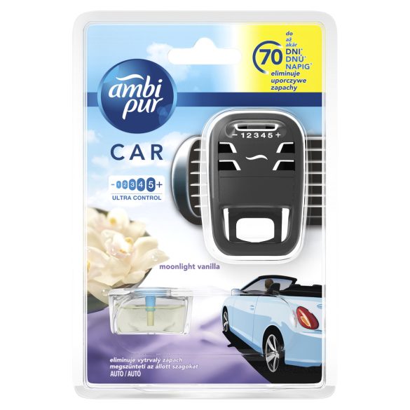 AmbiPur Car autóillatosító alapcsomag 7 ml Vanilla