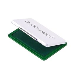 Bélyegzőpárna Q-Connect fém, 110x70mm zöld