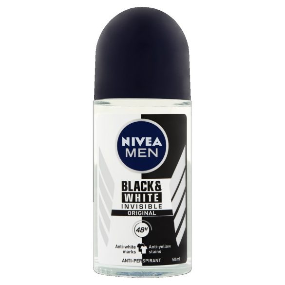 NIVEA MEN golyós dezodor 50 ml Black&White invisible original
