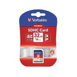 Memóriakártya VERBATIM SD Class 10 64GB 44024
