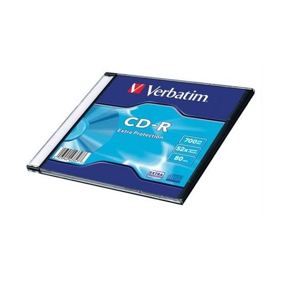 CD-R Verbatim 700MB 52x (Datalife) slim EXTRA 43347