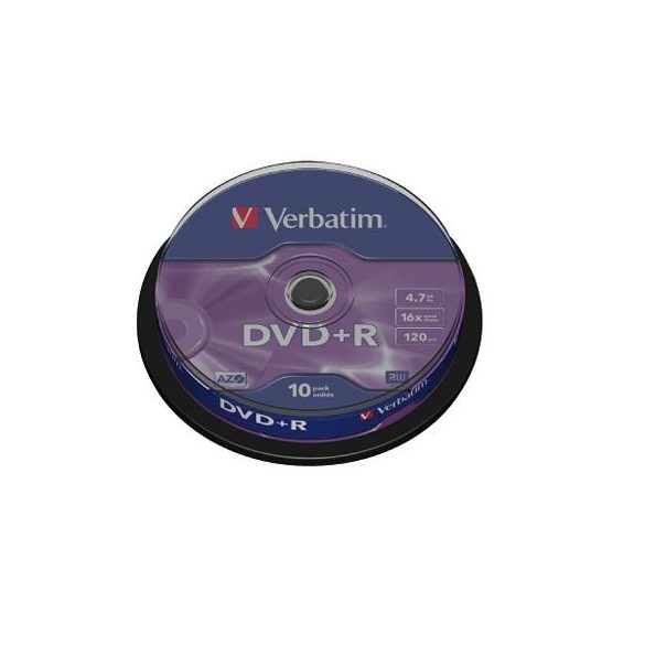 DVD-R Verbatim 4,7GB 16x 10db/henger 43523