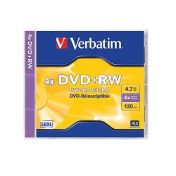 DVD+RW Verbatim 4,7GB 4x 43229