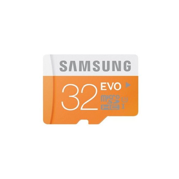 Memóriakártya SAMSUNG EVO 32GB microSD+adapter