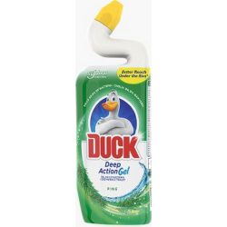   Duck® Deep Action WC-tisztító fertőtlenítő folyadék 750 ml Fenyő
