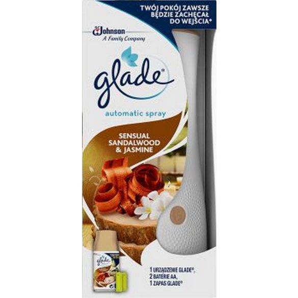 Glade® Automatic Spray készülék 269 ml Sensual szantálfa és jázmin