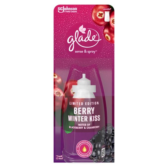 Glade® Sense&Spray™ utántöltő 18 ml Berry Winter Kiss