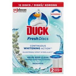   Duck® Fresh Discs zselés WC-öblítő korong utántöltő 2x36 ml Eukaliptusz