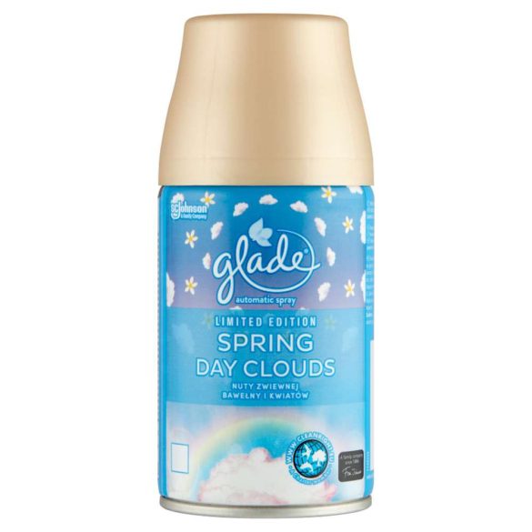 Glade® Automatic Spray utántöltő 269 ml Spring Day Clouds